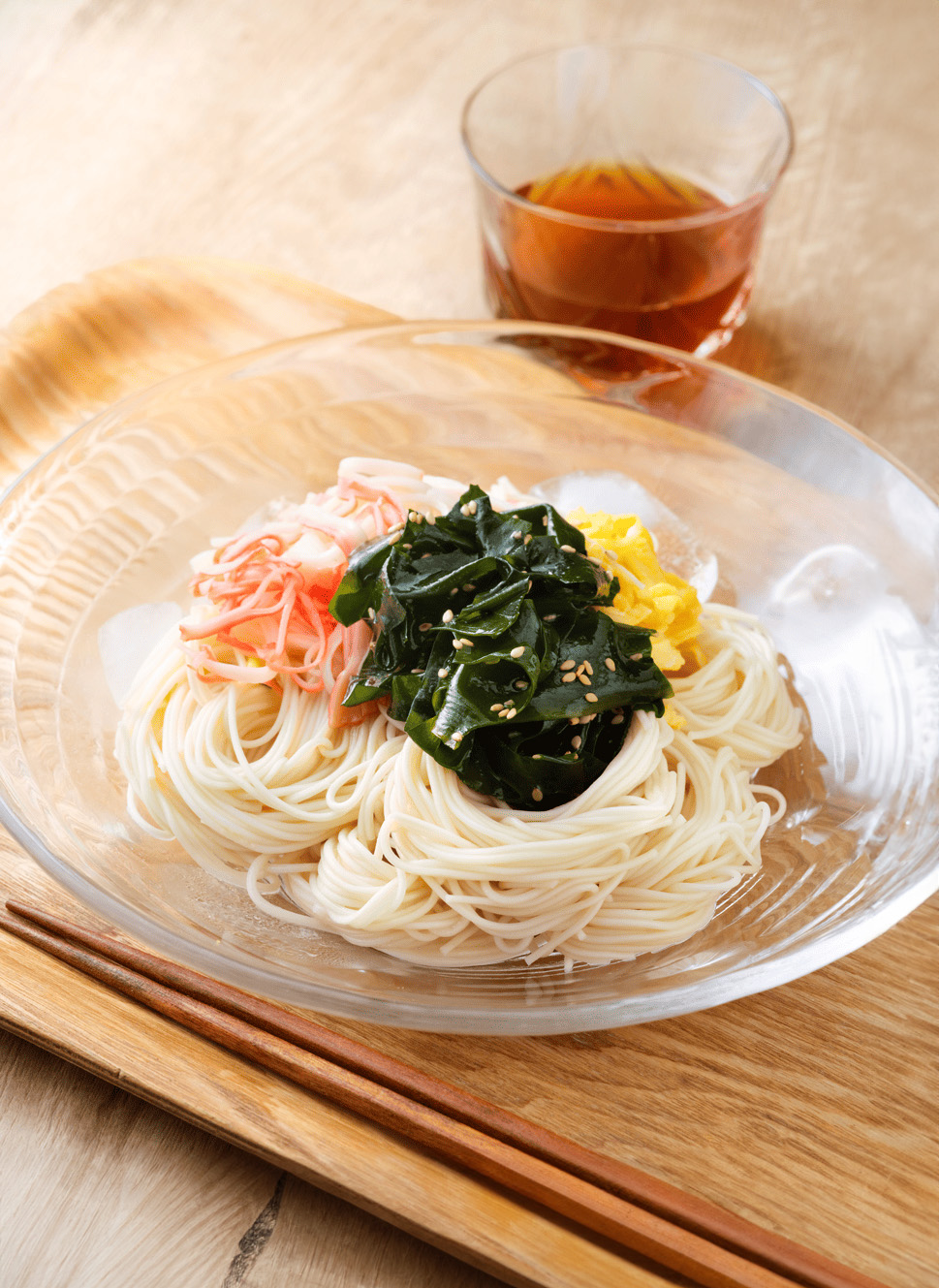 冷やしわかめそうめん